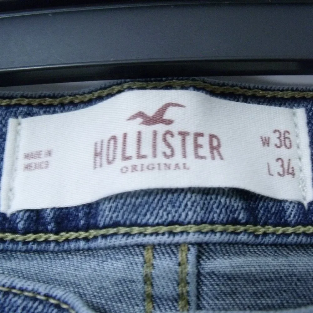 Hollister Slim Straight Epic Flex Jeans 36x34 - Picture 5 of 6